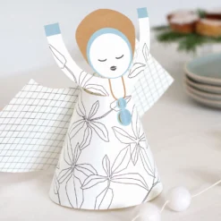 Jurianne Matter - Ornament - Angel - Large - Leaves Gifts Under $50