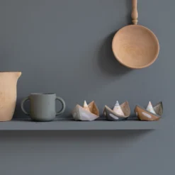 Jurianne Matter - Ornament - Folding Boats - Segel Gifts Under $50