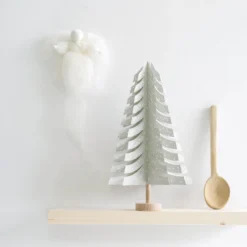 Jurianne Matter - Ornament - Tree - Fir - Light Grey