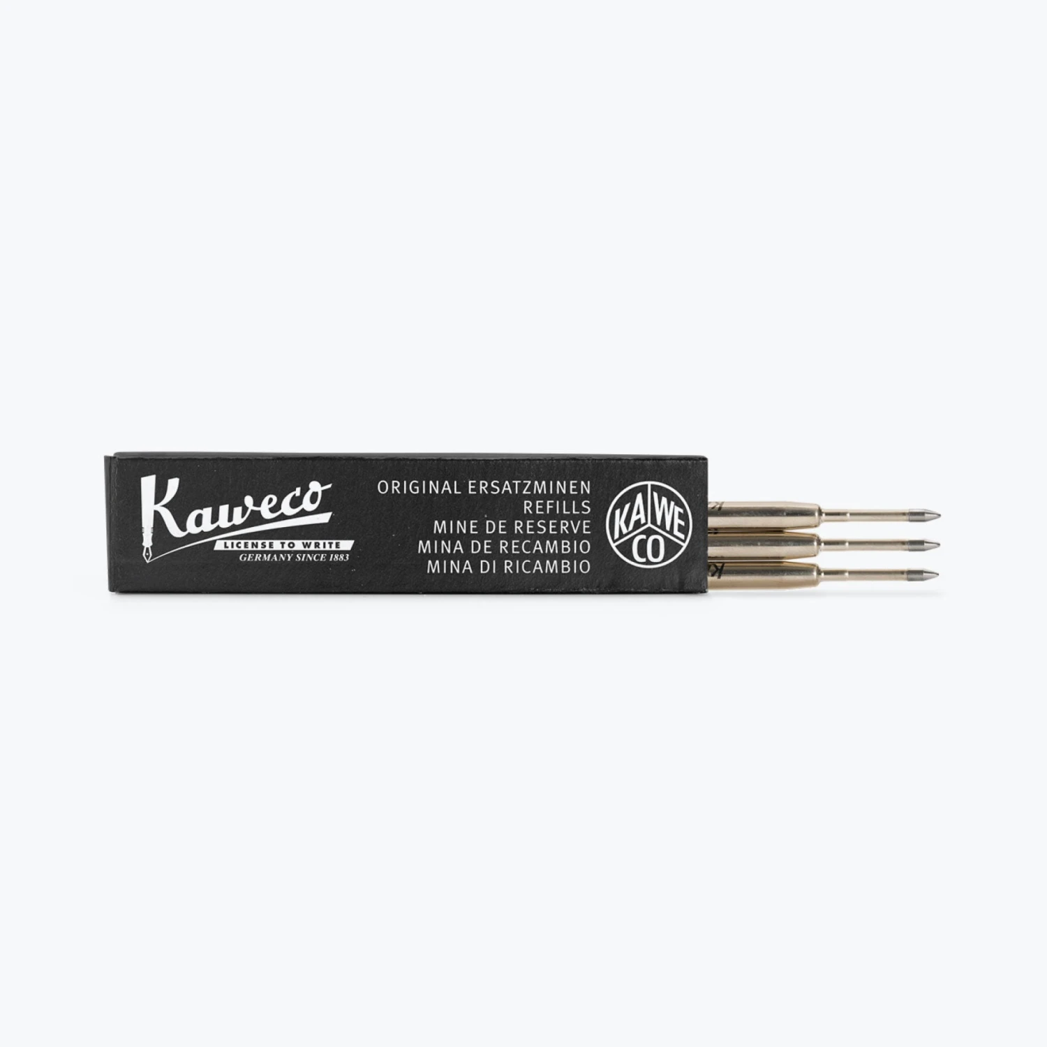 Kaweco-Ballpoint-Refill-5_644571de-5cdb-46be-beb7-6ca8d9cb701d.jpg Kaweco - Ballpoint Refill G2 - Black 0.8 Mm (Pack Of 3)