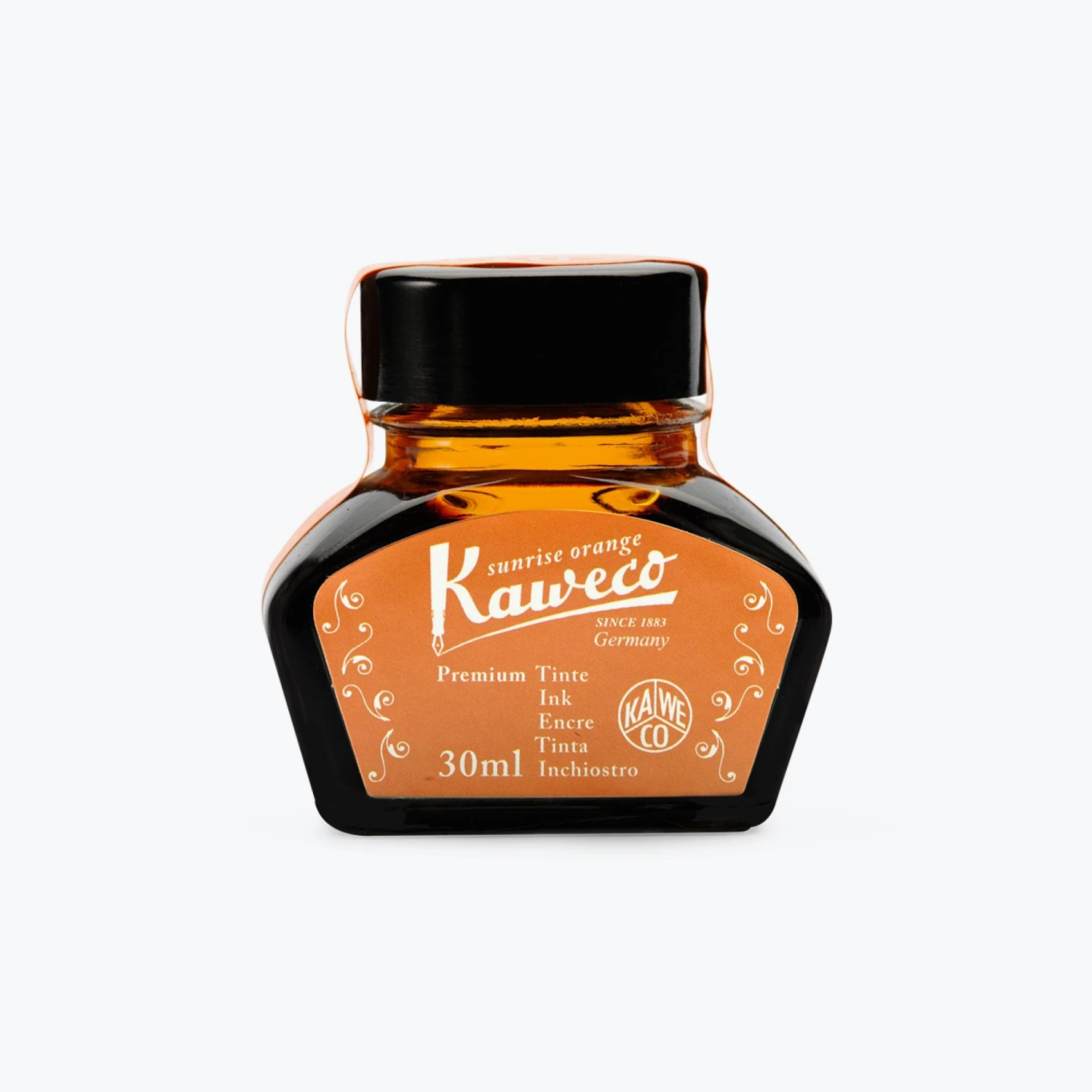 Kaweco-Fountain-Pen-Ink-Bottle-17.jpg Fountain Pen Inks Kaweco - Fountain Pen Ink - Bottle - Sunrise Orange