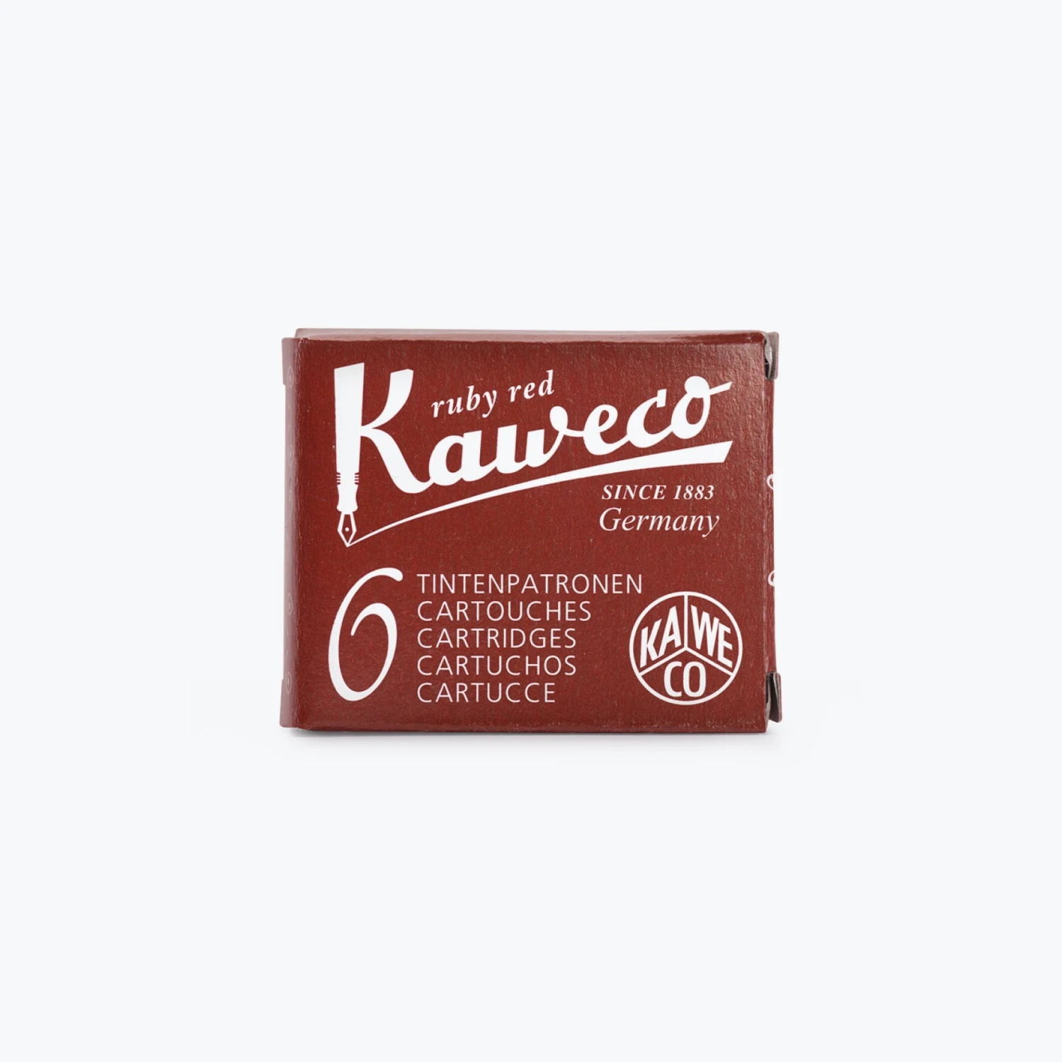 Kaweco-Fountain-Pen-Ink-Cartridges-13.jpg Kaweco - Fountain Pen Ink - Cartridges - Ruby Red