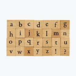 New Arrivals Kodomo No Kao - Stamps - Large - Serif Lowercase