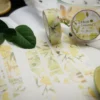 Meow Illustration - Washi Tape - Lemon Lemonade