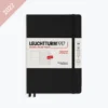 Leuchtturm 1917 Leuchtturm1917 - 2022 Diary - Weekly Notebook - A5 - Black (Hard)