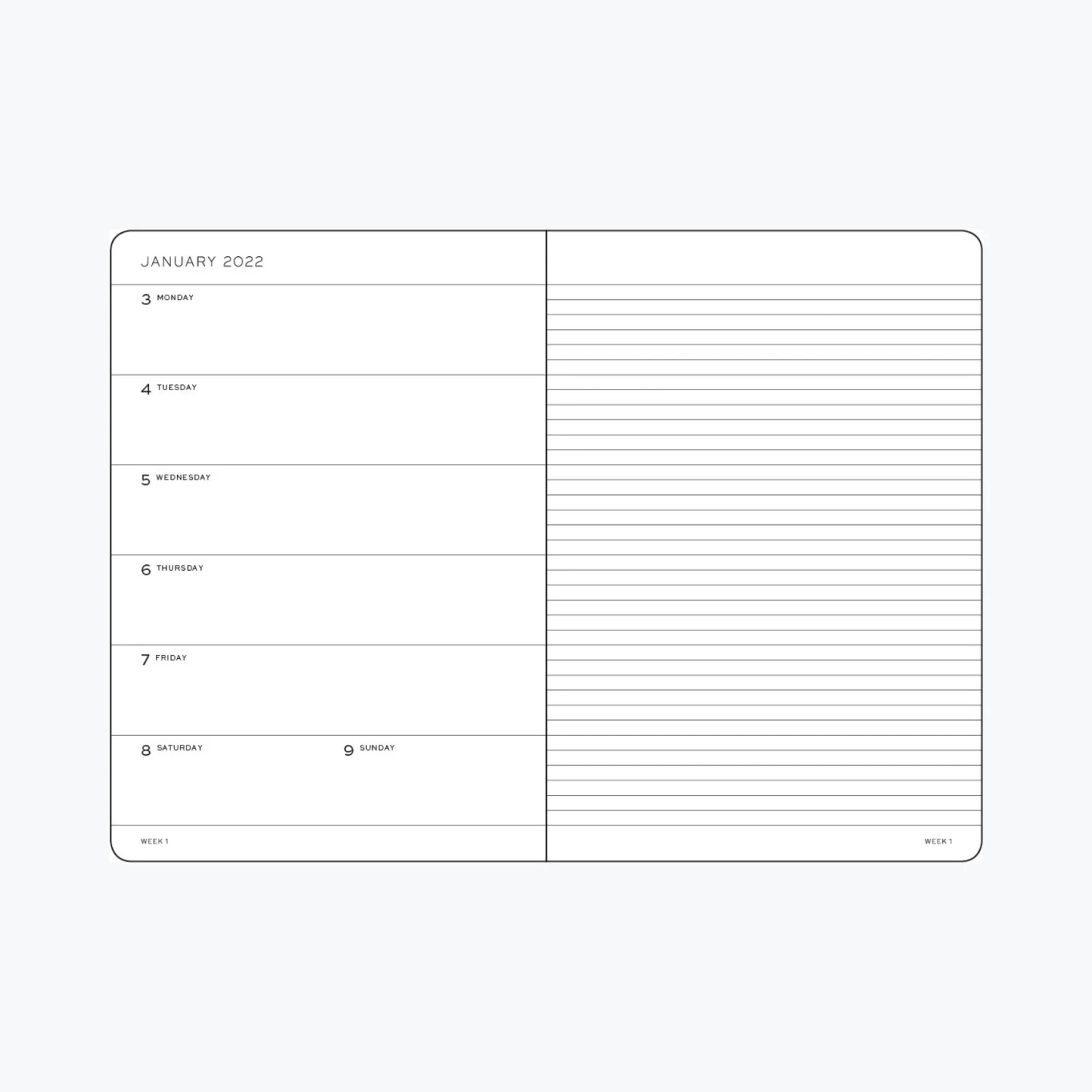 Leuchtturm1917-2021-Diary-A5-Weekly-Notebook-HC-38_419aa9e1-a1b4-4bf2-a50c-f896674f0ab3.jpg Leuchtturm 1917 Leuchtturm1917 - 2022 Diary - Weekly Notebook - A5 - Rising Sun (Hard)