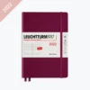 Leuchtturm 1917 Diaries Leuchtturm1917 - 2022 Diary - Daily Planner - A5 - Port Red