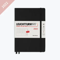 Leuchtturm 1917 Diaries Leuchtturm1917 - 2022 Diary - Week Planner - A5 - Black
