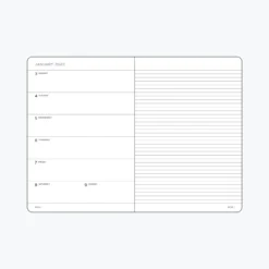 Leuchtturm 1917 Leuchtturm1917 - 2022 Diary - Weekly Notebook - A5 - Warm Earth (Soft) Diaries