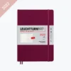 Leuchtturm 1917 Diaries Leuchtturm1917 - 2022 Diary - Weekly Notebook - A5 - Port Red (Soft)
