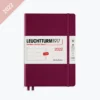 Leuchtturm 1917 Diaries Leuchtturm1917 - 2022 Diary - Weekly Planner - A5 - Port Red (Hard) 2 Leuchtturm 1917 Diaries Leuchtturm1917 - 2022 Diary - Weekly Planner - A5 - Port Red (Hard)