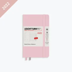 Leuchtturm 1917 Leuchtturm1917 - 2022 Diary - Weekly Notebook - A6 - Powder (Hard) Diaries