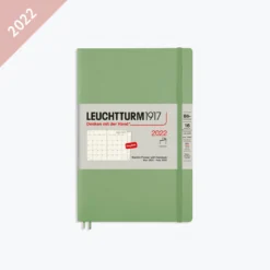 Leuchtturm 1917 Diaries Leuchtturm1917 - 2022 Diary - Monthly Notebook - B6 - Sage