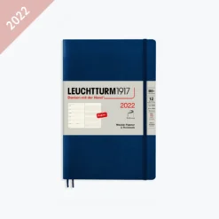 Leuchtturm 1917 Leuchtturm1917 - 2022 Diary - Weekly Notebook - B6+ - Navy Diaries