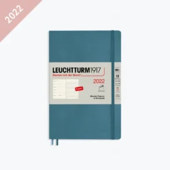 Leuchtturm 1917 Diaries Leuchtturm1917 - 2022 Diary - Weekly Notebook - B6+ - Stone Blue