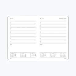 Leuchtturm 1917 Leuchtturm1917 - 2022 Diary - Daily Planner - A4 - Black