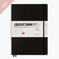 Leuchtturm 1917 Leuchtturm1917 - 2022 Diary - Week Planner - A4 - Black Diaries