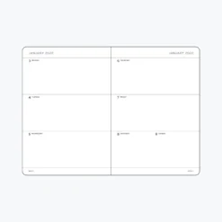 Leuchtturm 1917 Leuchtturm1917 - 2022 Diary - Weekly Planner - A4 - Black