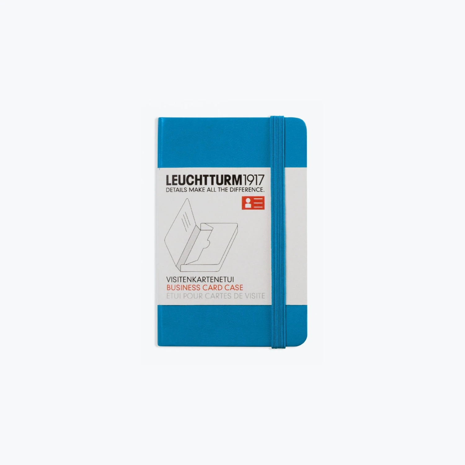 Leuchtturm1917-Business-Card-Case-10.jpg Leuchtturm 1917 Card Holders Leuchtturm1917 - Business Card Case - Azure