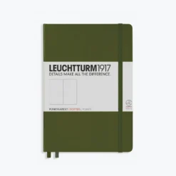 Leuchtturm 1917 Notebooks Leuchtturm1917 - Notebook - A5 - Army 4 Leuchtturm 1917 Notebooks Leuchtturm1917 - Notebook - A5 - Army