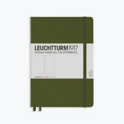 Leuchtturm 1917 Notebooks Leuchtturm1917 - Notebook - A5 - Army 5 Leuchtturm 1917 Notebooks Leuchtturm1917 - Notebook - A5 - Army