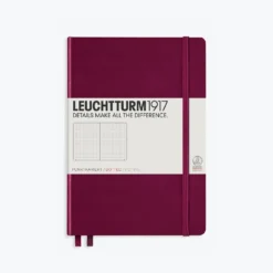 Leuchtturm 1917 Notebooks Leuchtturm1917 - Notebook - A5 - Port Red 4 Leuchtturm 1917 Notebooks Leuchtturm1917 - Notebook - A5 - Port Red