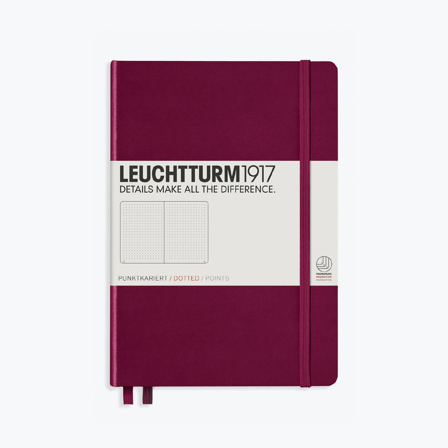 Leuchtturm1917-Notebook-A5-30.jpg Leuchtturm 1917 Notebooks Leuchtturm1917 - Notebook - A5 - Port Red