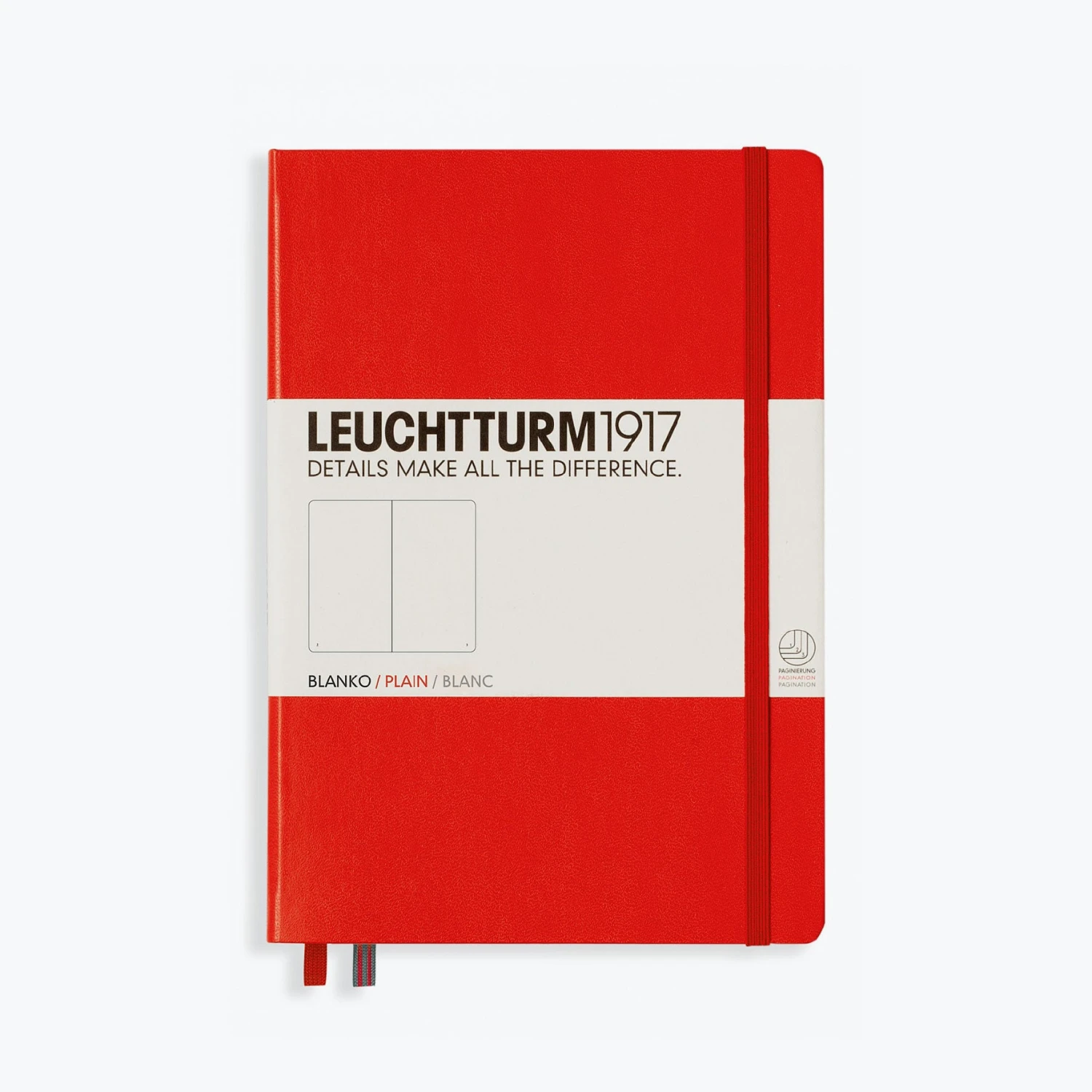 Leuchtturm1917-Notebook-A5-49.jpg Leuchtturm 1917 Leuchtturm1917 - Notebook - A5 - Red Notebooks