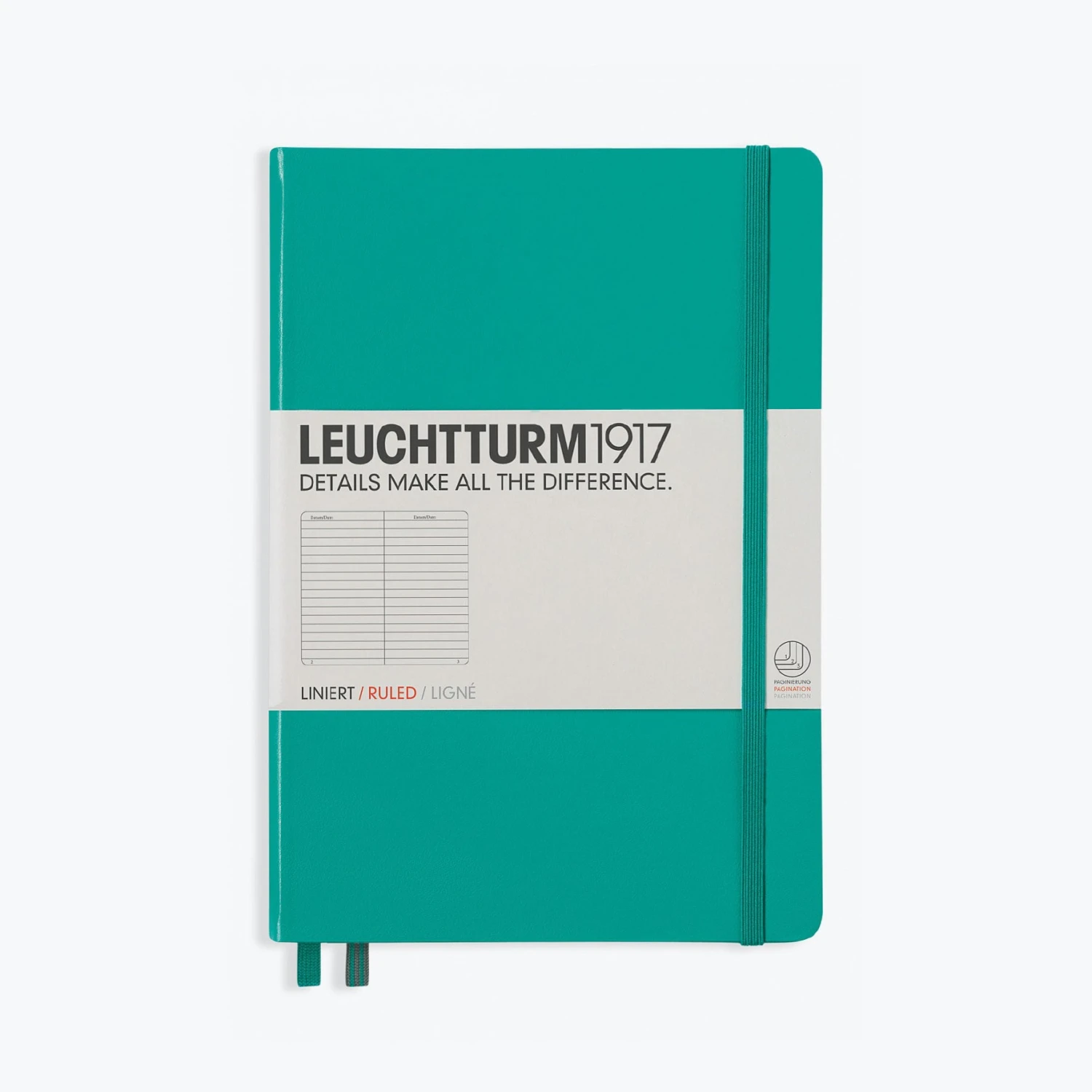 Leuchtturm1917-Notebook-A5-82.jpg Leuchtturm 1917 Notebooks Leuchtturm1917 - Notebook - A5 - Emerald