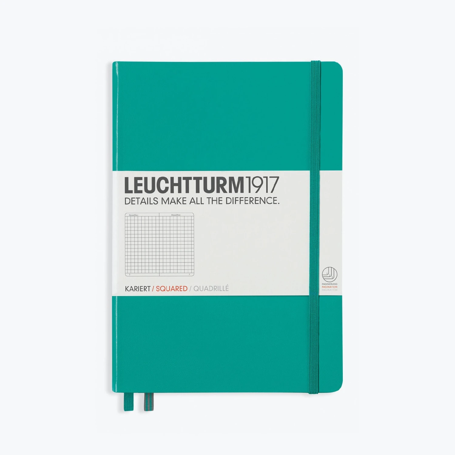 Leuchtturm1917-Notebook-A5-83.jpg Leuchtturm 1917 Notebooks Leuchtturm1917 - Notebook - A5 - Emerald