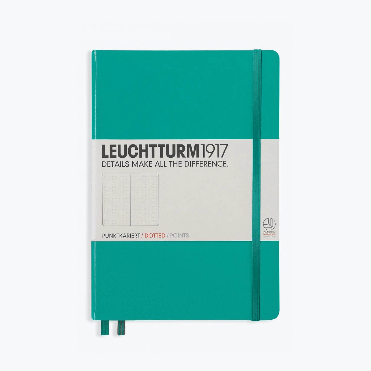 Leuchtturm1917-Notebook-A5-84.jpg Leuchtturm 1917 Notebooks Leuchtturm1917 - Notebook - A5 - Emerald