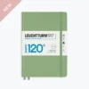 Leuchtturm 1917 New Arrivals Leuchtturm1917 - Notebook - A5 - Paper 120 - Sage 2 Leuchtturm 1917 New Arrivals Leuchtturm1917 - Notebook - A5 - Paper 120 - Sage