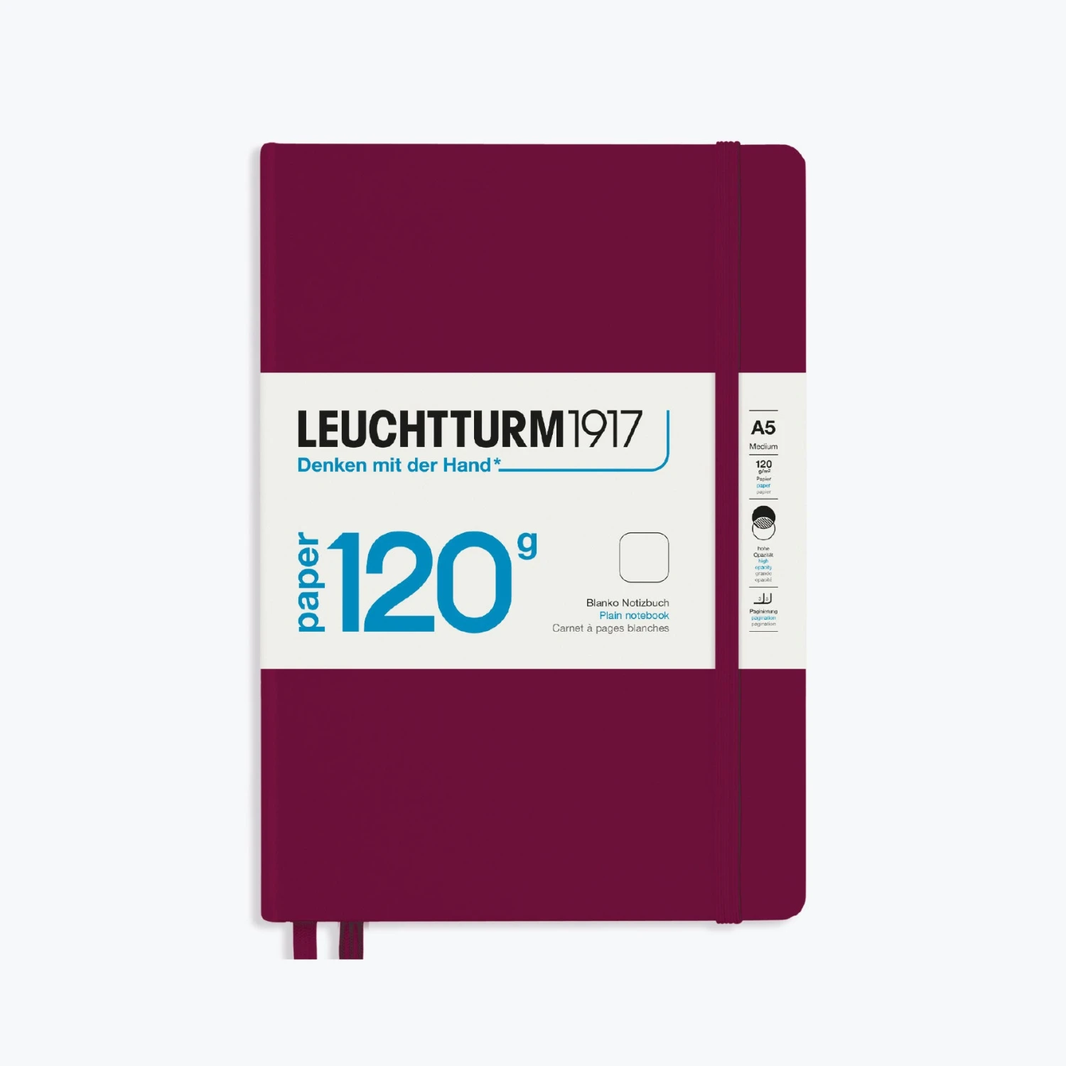 Leuchtturm1917-Notebook-A5-Paper-120-7.jpg Leuchtturm 1917 Leuchtturm1917 - Notebook - A5 - Paper 120 - Port Red