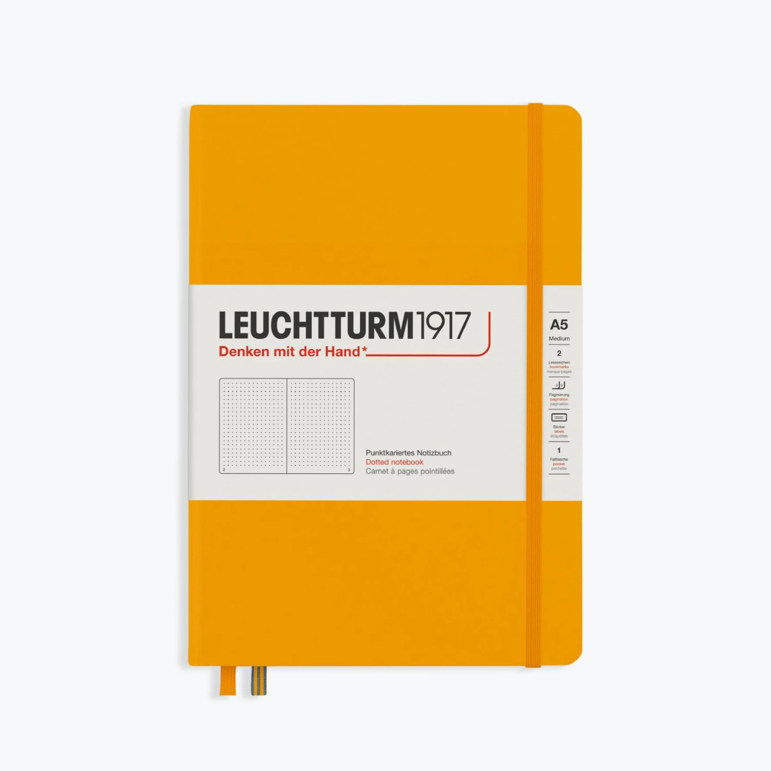 Leuchtturm1917-Notebook-A5-Rising-7.jpg Leuchtturm 1917 Leuchtturm1917 - Notebook - A5 - Rising - Rising Sun Notebooks