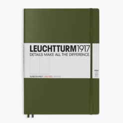 Leuchtturm 1917 Leuchtturm1917 - Notebook - A4+ - Slim - Army Notebooks 4 Leuchtturm 1917 Leuchtturm1917 - Notebook - A4+ - Slim - Army Notebooks