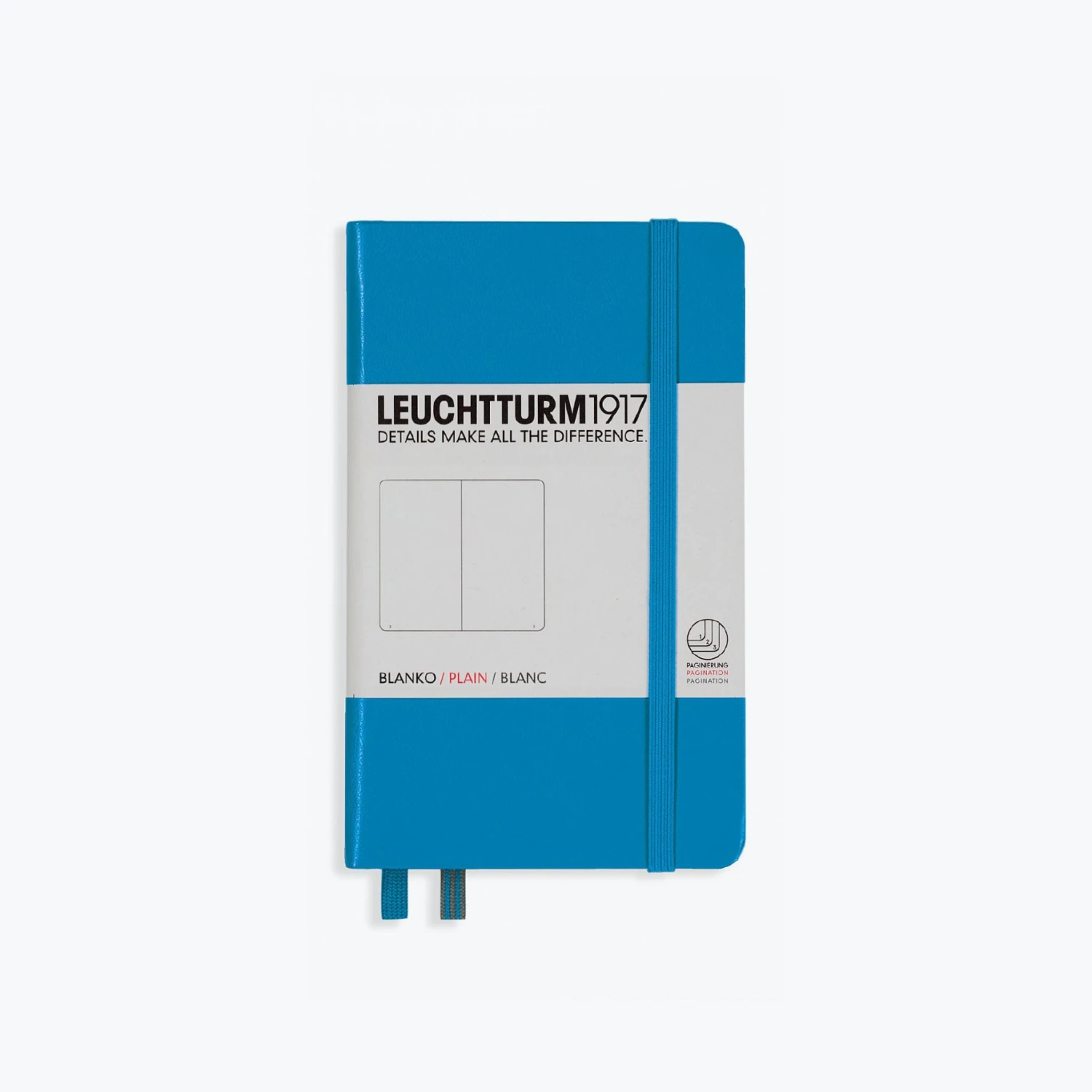 Leuchtturm1917-Notebook-Pocket-A6-94.jpg Leuchtturm 1917 Leuchtturm1917 - Notebook - A6 - Azure Notebooks