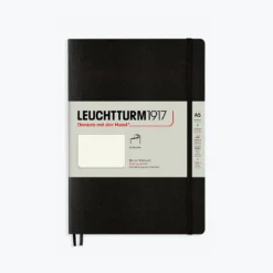 Leuchtturm 1917 Leuchtturm1917 - Notebook - Softcover - A5 - Black Notebooks