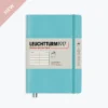 Leuchtturm 1917 Notebooks Leuchtturm1917 - Notebook - Softcover - A5 - Rising - Aquamarine