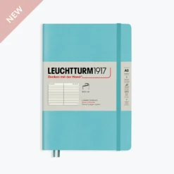 Leuchtturm 1917 Notebooks Leuchtturm1917 - Notebook - Softcover - A5 - Rising - Aquamarine