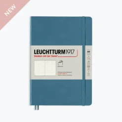 Leuchtturm 1917 Notebooks Leuchtturm1917 - Notebook - Softcover - A5 - Rising - Stone Blue