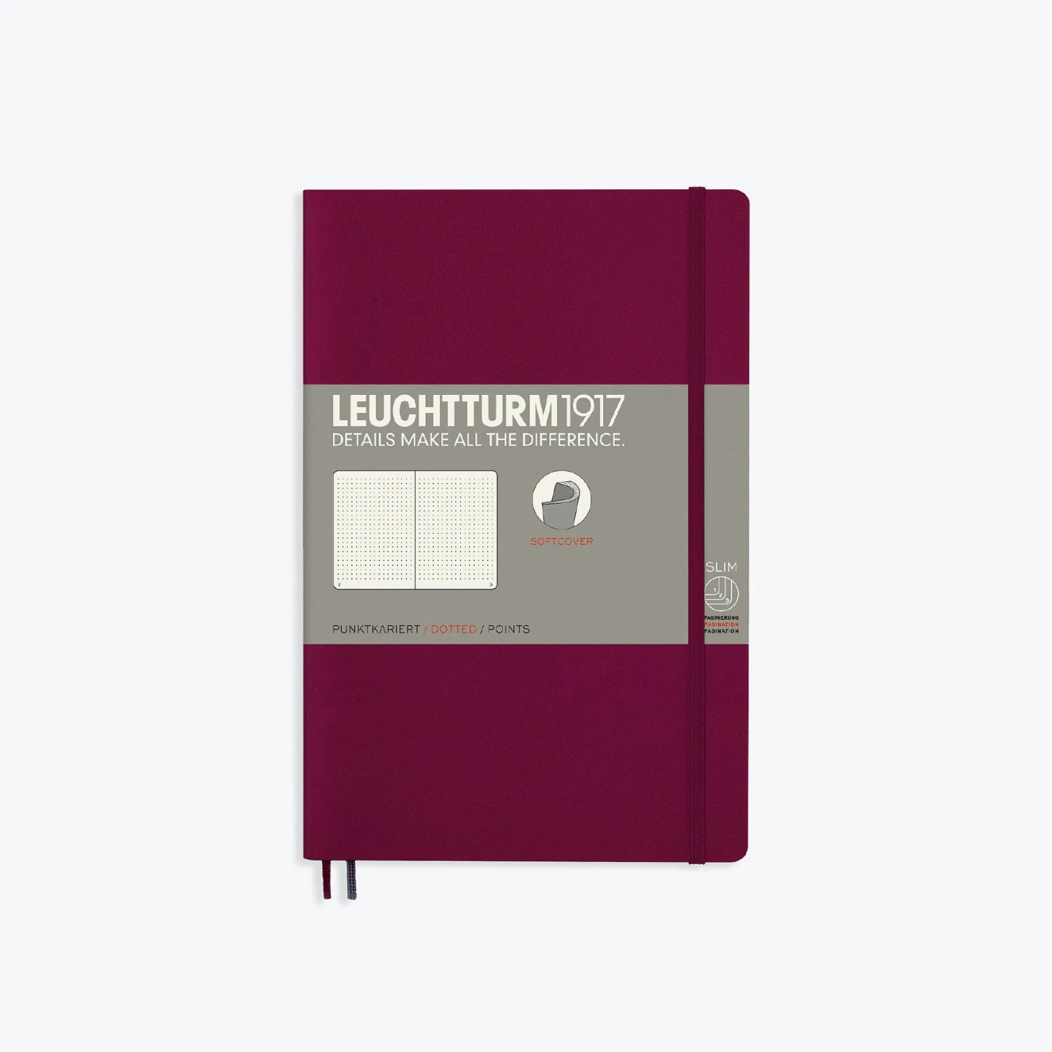 Leuchtturm1917-Notebook-Softcover-B6_-10.jpg Leuchtturm 1917 Notebooks Leuchtturm1917 - Notebook - Softcover - B6+ - Port Red