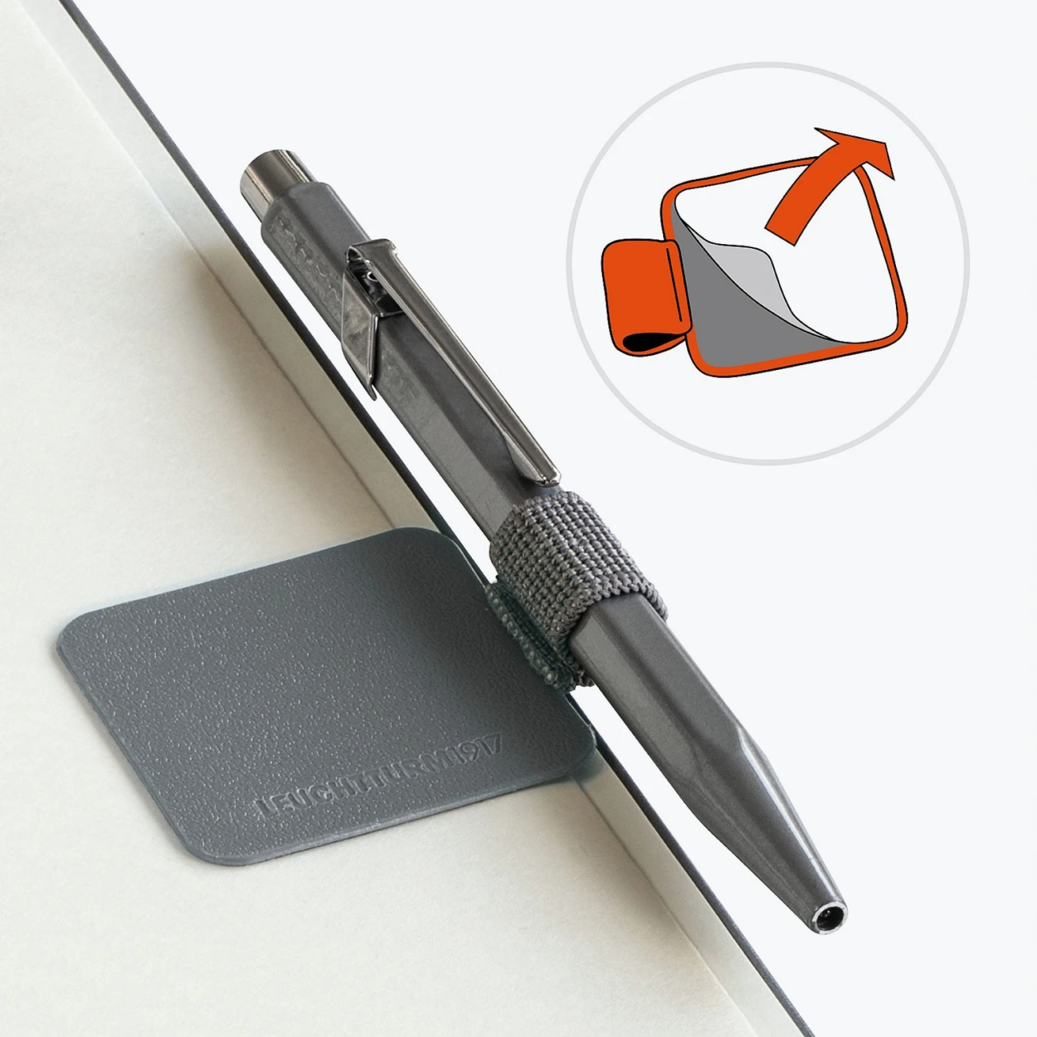 Leuchtturm1917-Pen-Loop-38.jpg Leuchtturm 1917 Pen Loops & Straps Leuchtturm1917 - Pen Loop - Sand