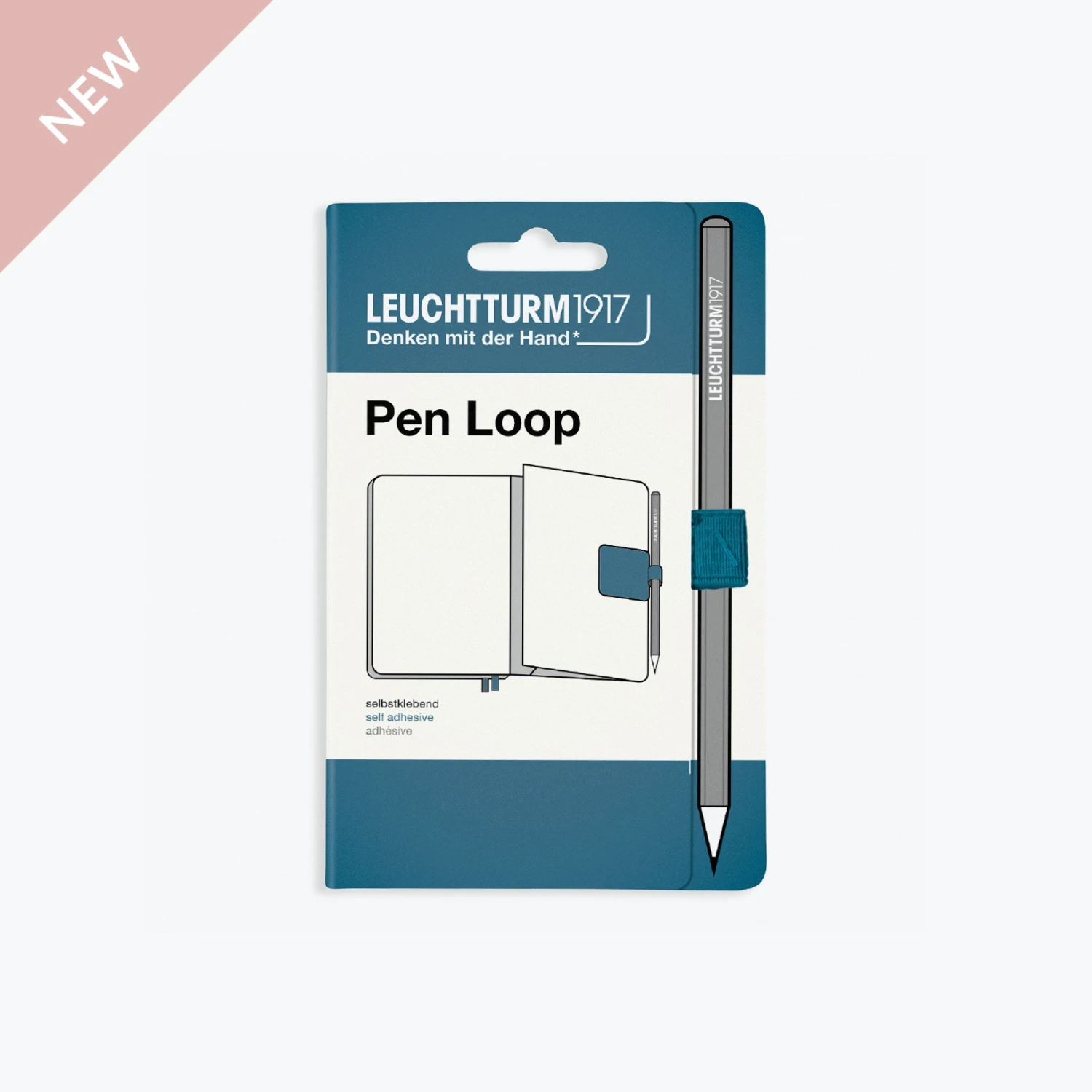 Leuchtturm1917-Pen-Loop-55.jpg Leuchtturm 1917 Pen Loops & Straps Leuchtturm1917 - Pen Loop - Rising - Stone Blue