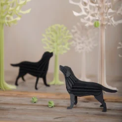 Lovi - Ornament - Labrador - 15cm - Black 3 Lovi - Ornament - Labrador - 15cm - Black