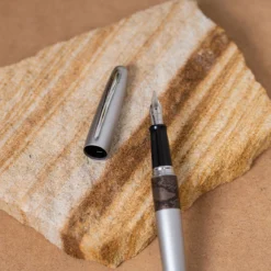 Pilot - Fountain Pen - Metropolitan (MR2) - Silver (Python) Fountain Pens