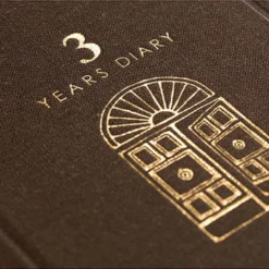 Journals Midori - Daily Journal - 3 Years - Brown