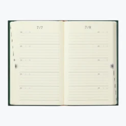 Midori - Daily Journal - 5 Years - Recycled Leather Green (Limited Edition) New Arrivals