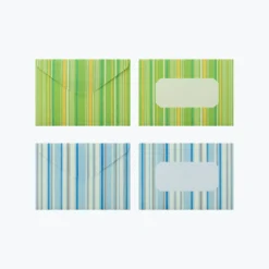 Midori JP Letter Sets Midori - Letter Set - Mini - Stripes II