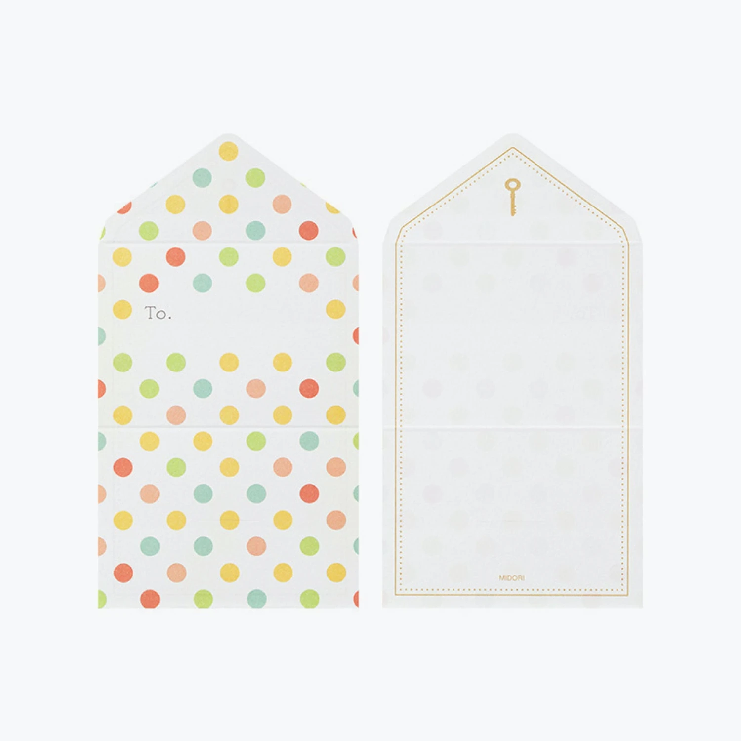 Midori-Letter-Set-Mini-27.jpg Midori JP Midori - Letter Set - Mini - Polka Dots
