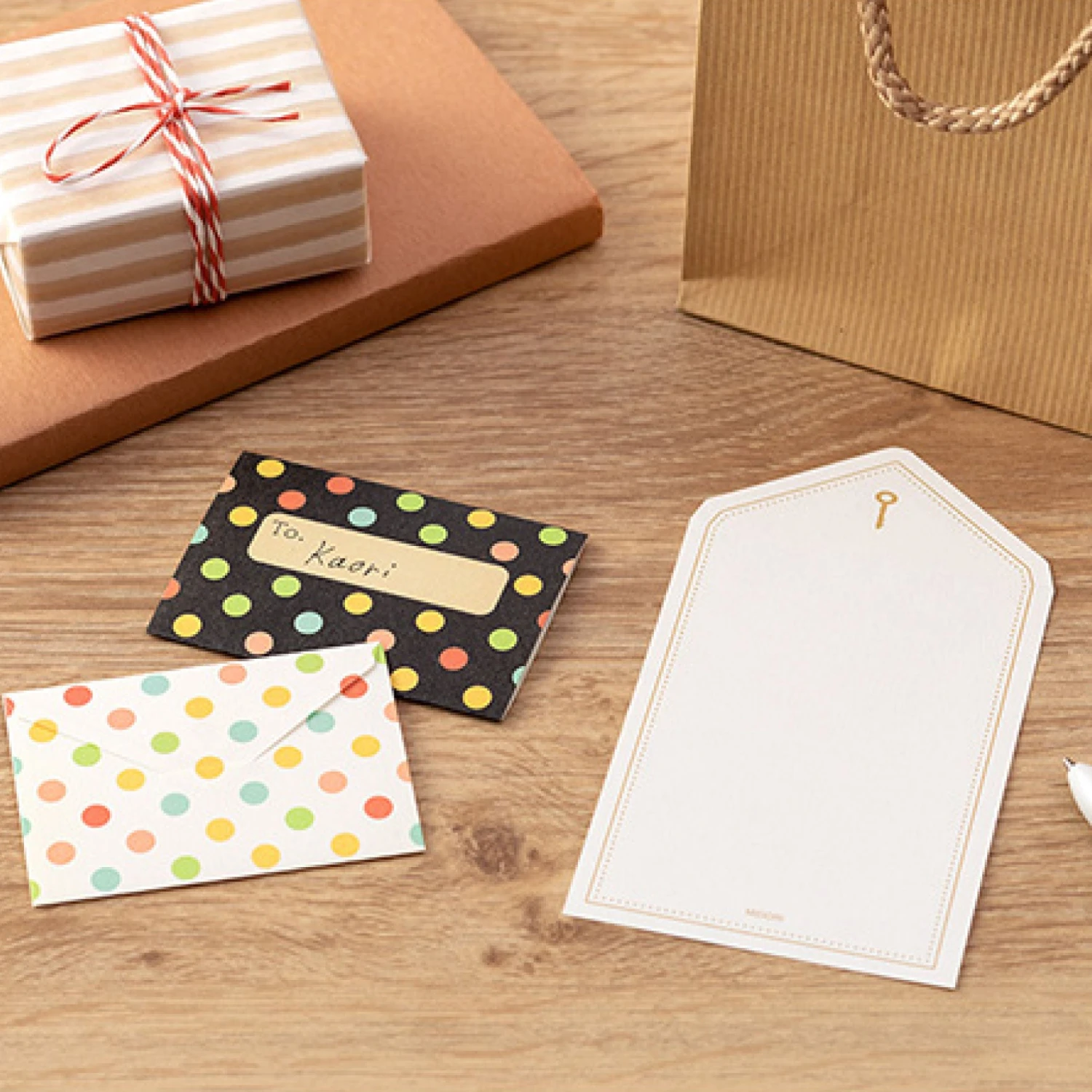 Midori-Letter-Set-Mini-30.jpg Midori JP Midori - Letter Set - Mini - Polka Dots